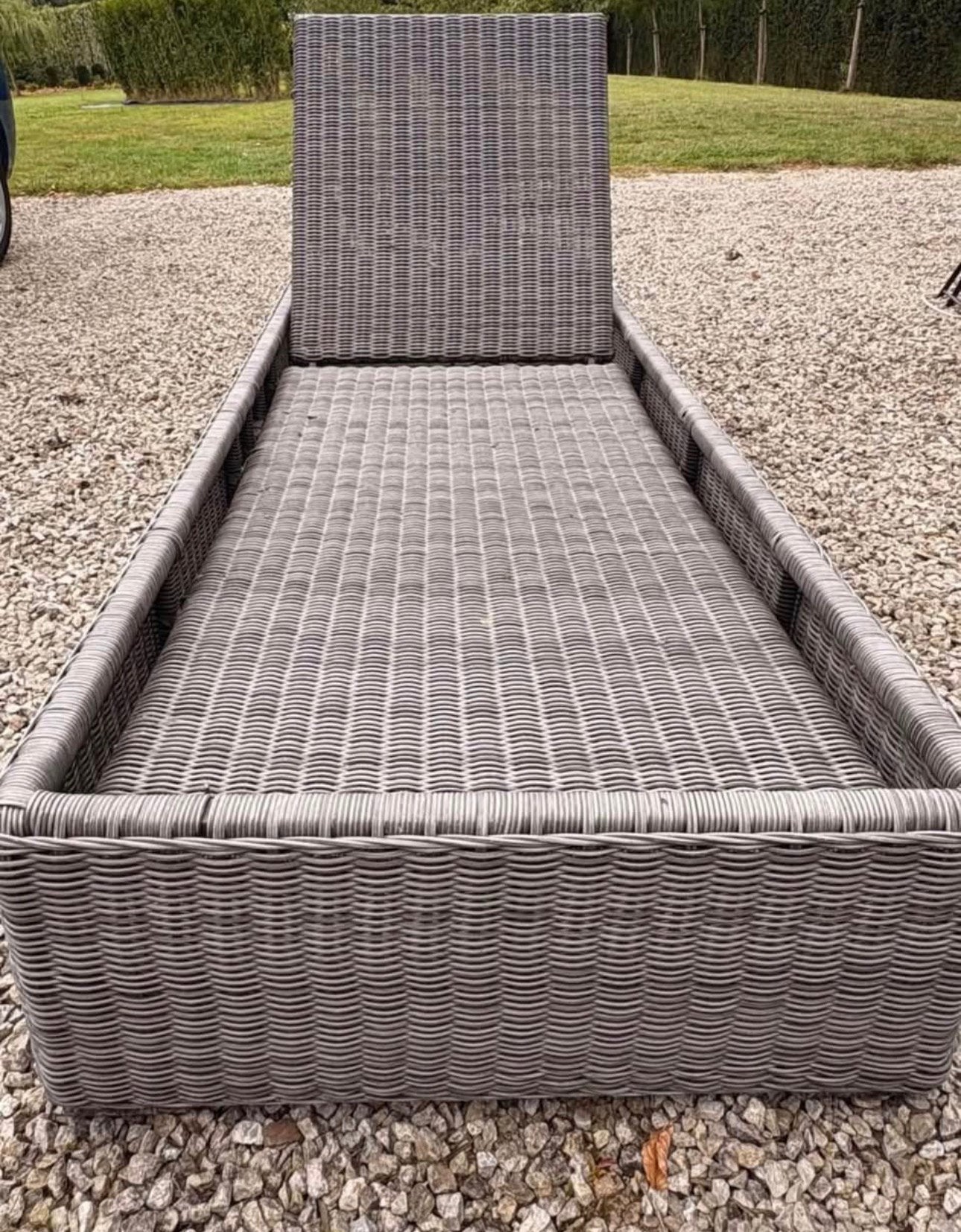 Wicker ligbed, Ophalen, Gebruikt, Wicker