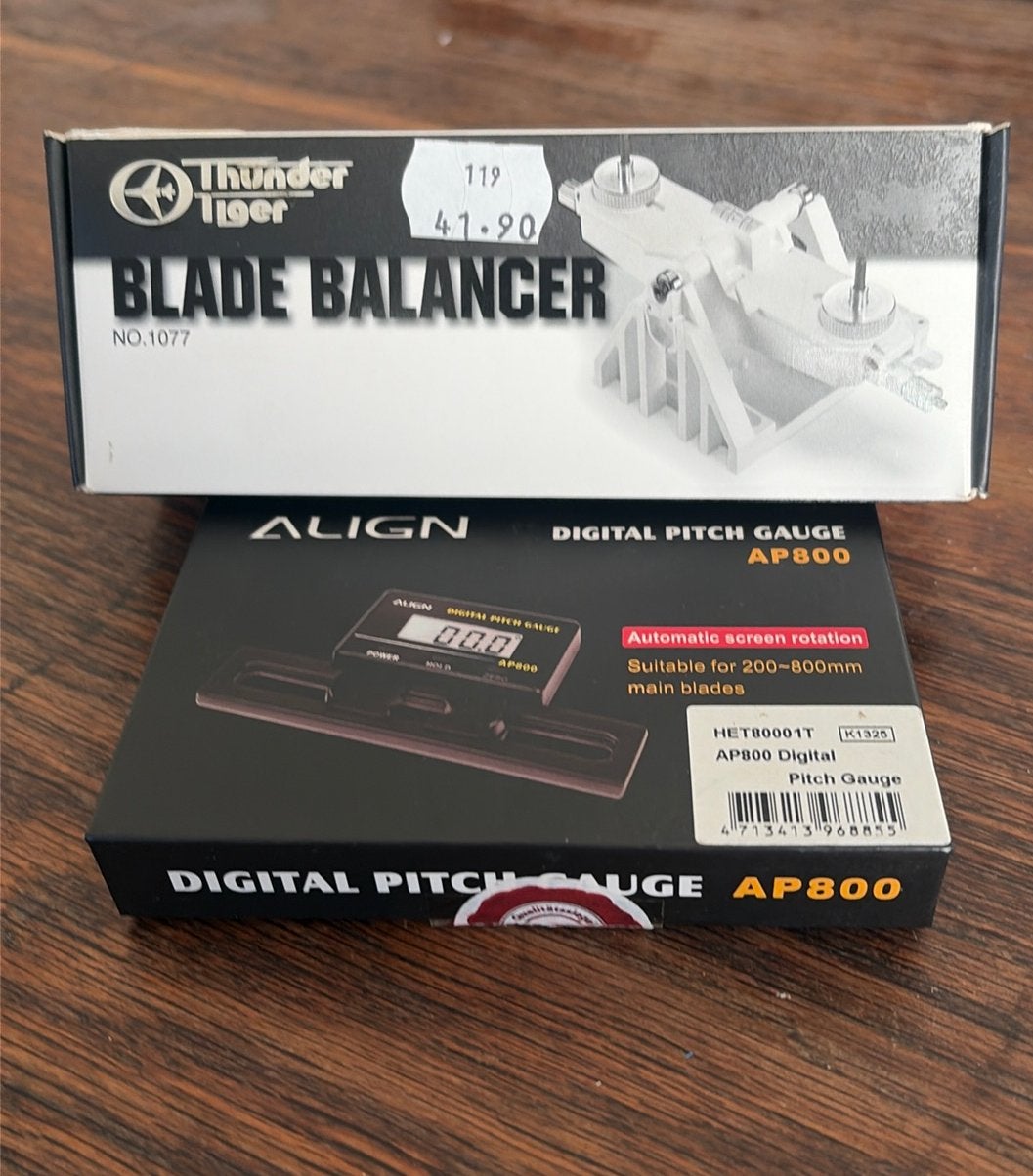 Align AP & thunder tiger blade balancer, Ophalen, Zo goed als nieuw