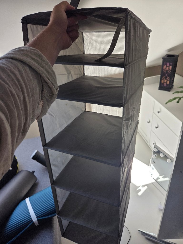 kleding hanger, Ophalen, Zo goed als nieuw, Kunststof
