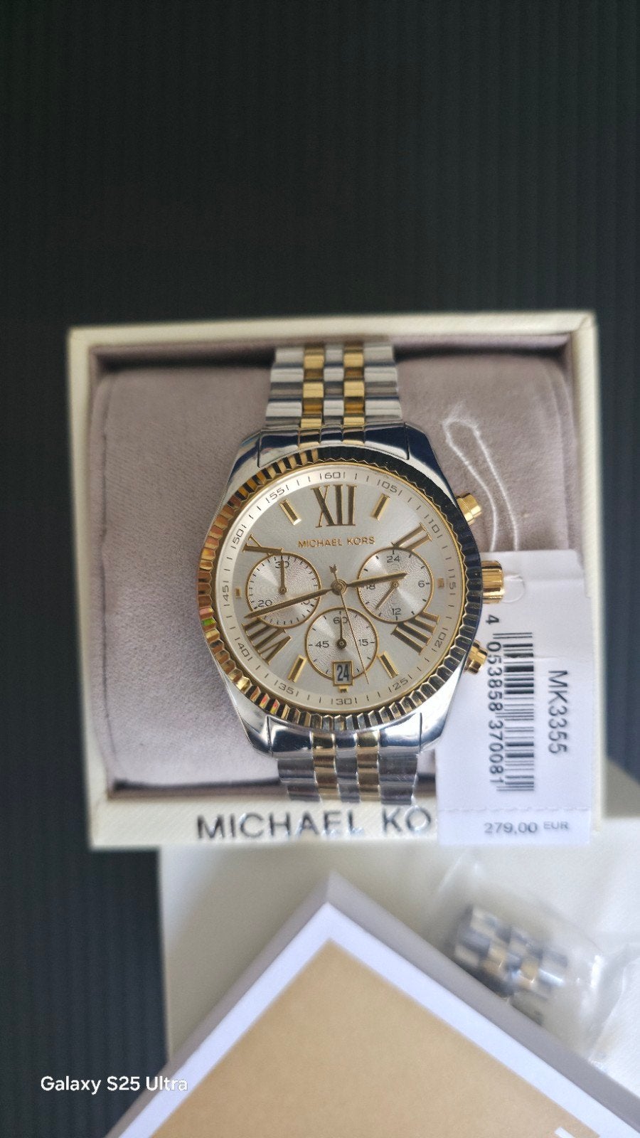 Michael Kors, Handtassen en Accessoires, Horloges | Dames, Ophalen of Verzenden, Zo goed als nieuw, Polshorloge, Overige merken