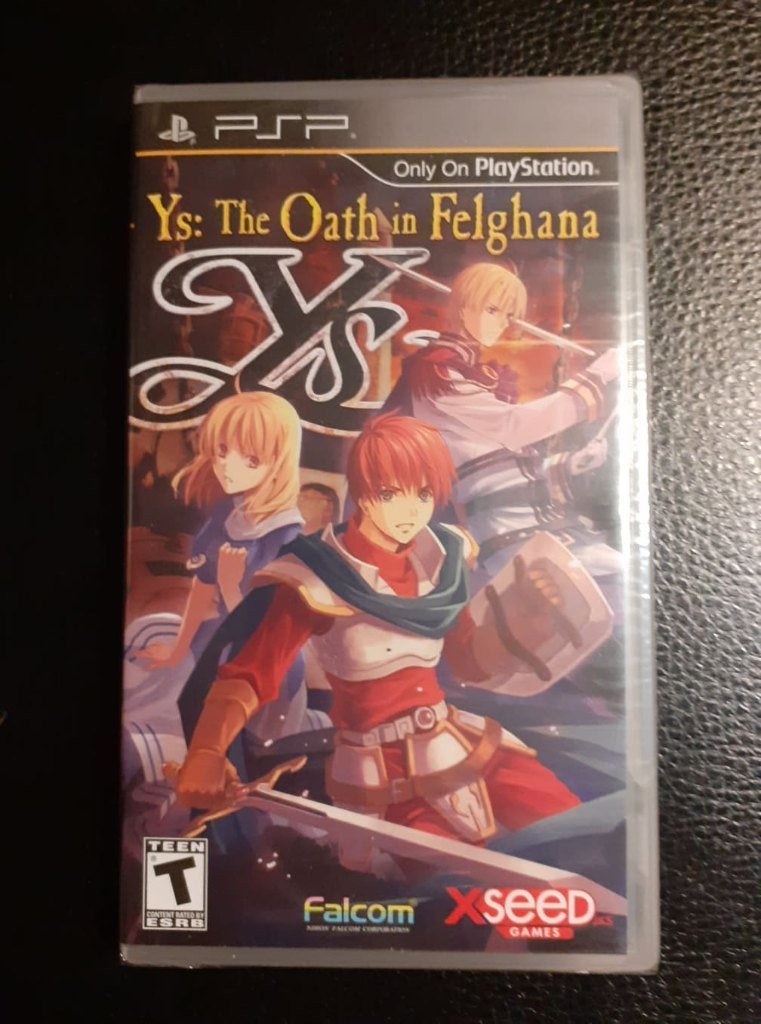 ys The Oath in Felghana pour PsP, Sealed, Neuf, 1 joueur, Jeu de rôle (Role Playing Game), À partir de 12 ans