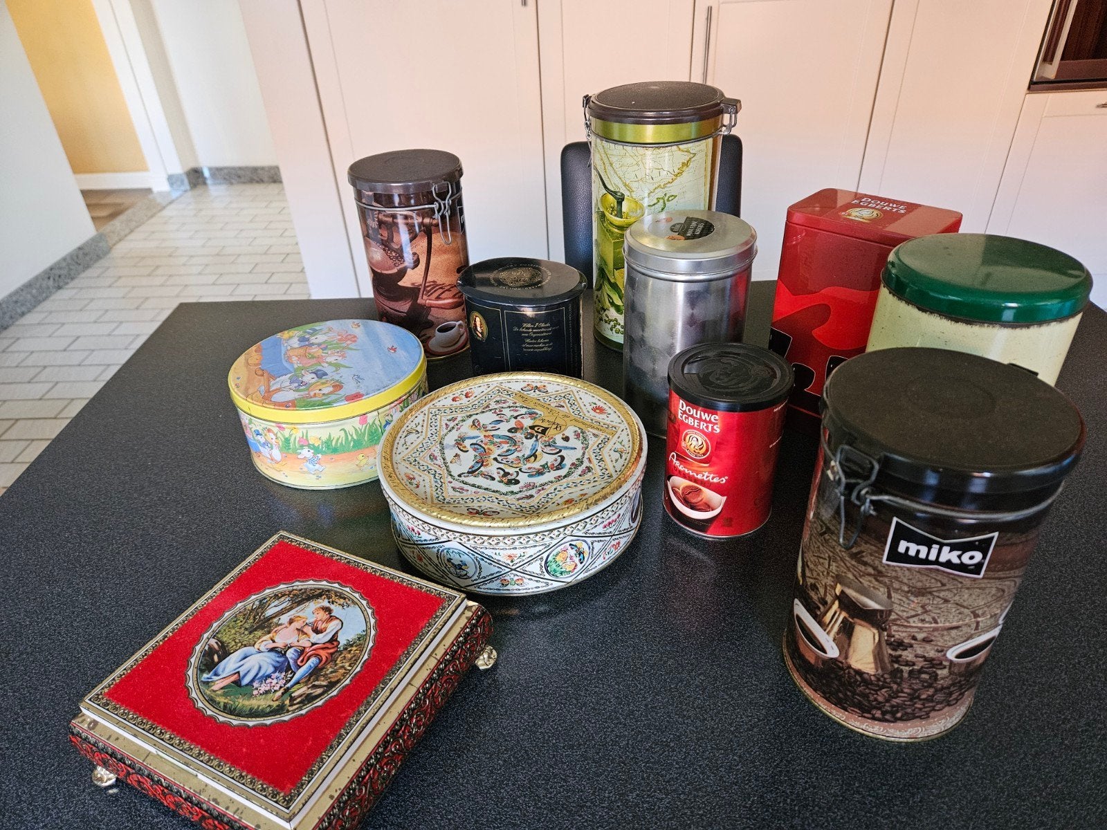 Allerlei blikken dozen, Ophalen of Verzenden