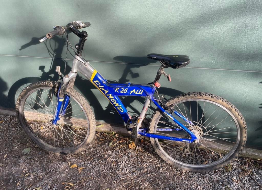 Mountainbike, Ophalen, Gebruikt