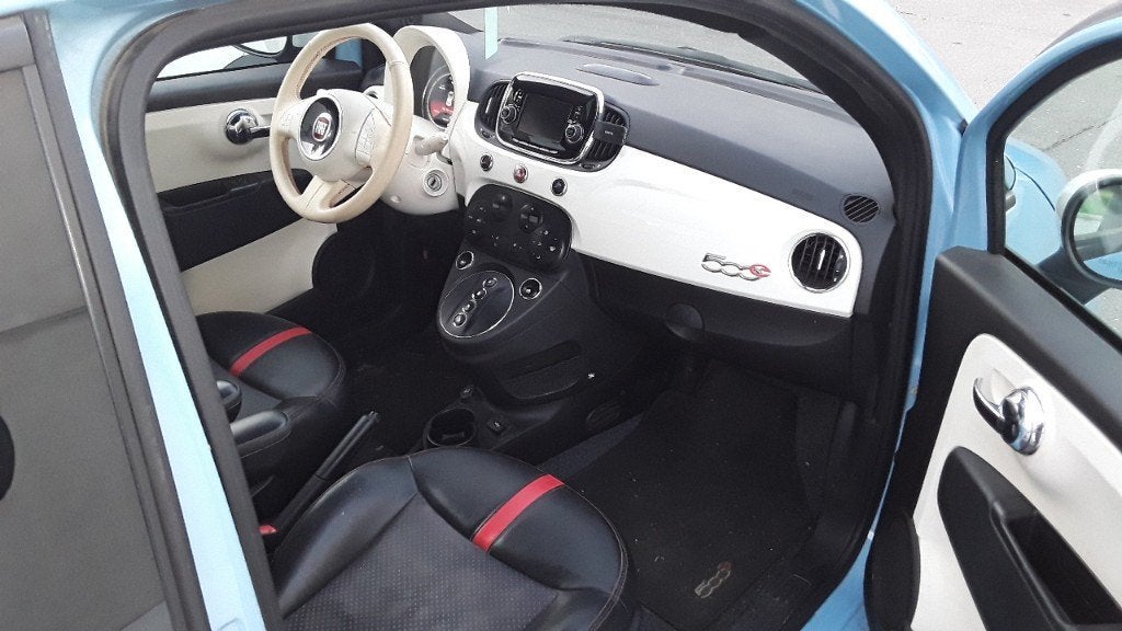 Fiat 500 E, elektrische wagen, 2016,71000KM, Autos, Cuir, Achat, Euro 6, Noir
