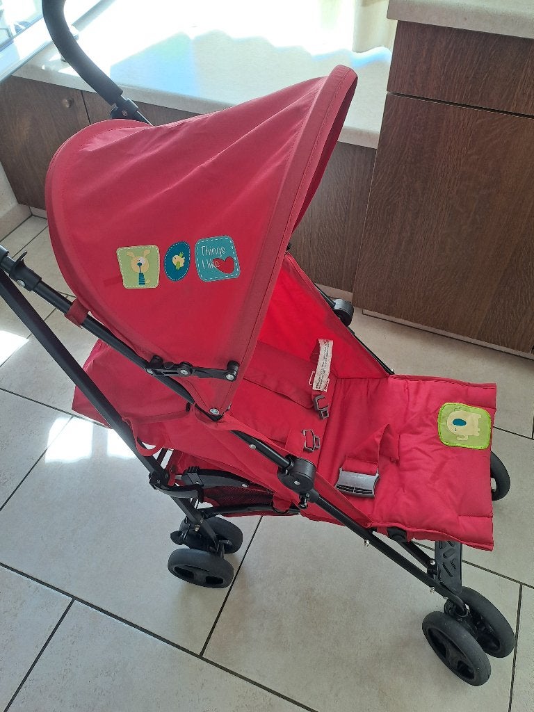 Kinder buggy, Ophalen, Zo goed als nieuw, Overige merken, Verstelbare rugleuning