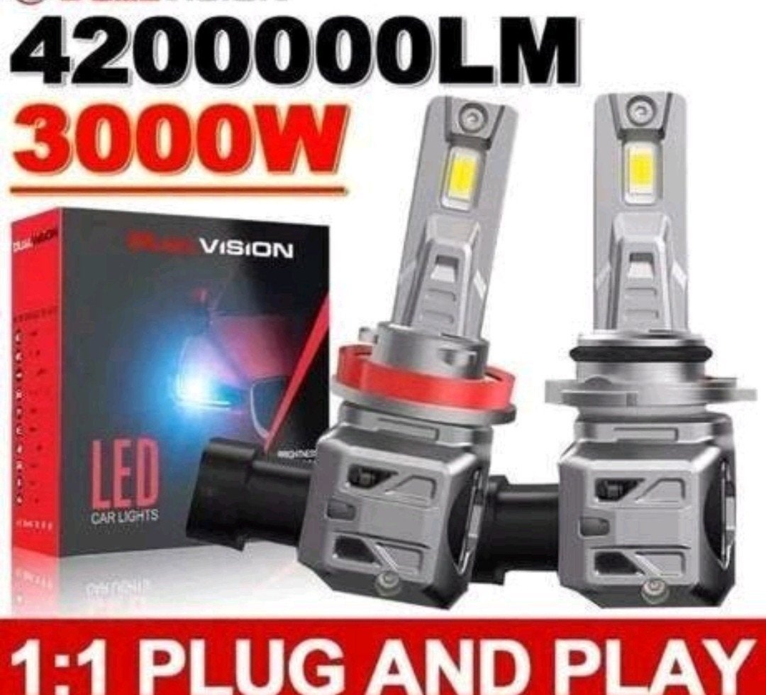 3000W H8/H11/H9 draadloze LED-lamp, Ophalen of Verzenden, Nieuw, BMW