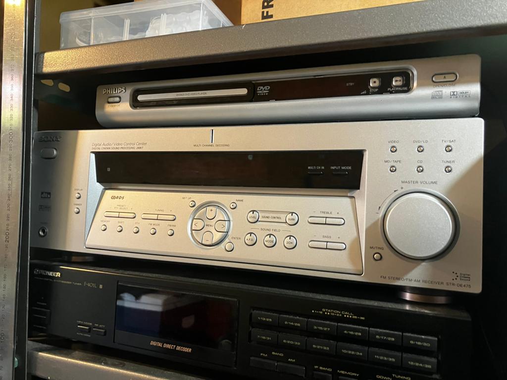 Sony versterker met speakers, Ophalen, Gebruikt, 60 tot 120 watt, Sony