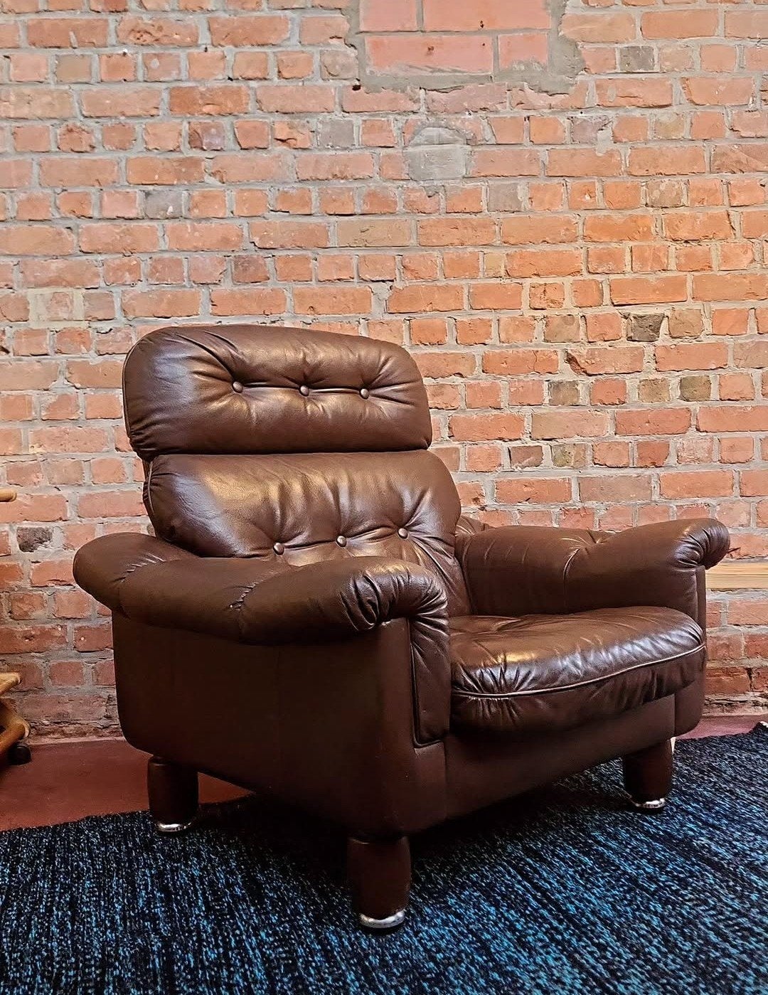 Vintage éénzit zetel, Ophalen of Verzenden
