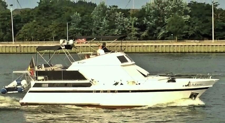 Motorboot kajuitcruiser Beachcraft 39ft 11,9m, Ophalen, Gebruikt, Staal, Diesel