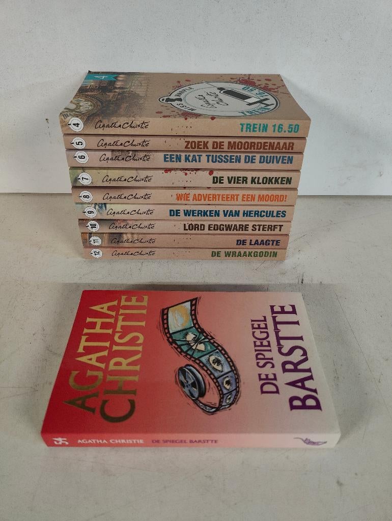 Lot pockets Agatha Christie, Boeken, Detectives, Ophalen of Verzenden, Gelezen