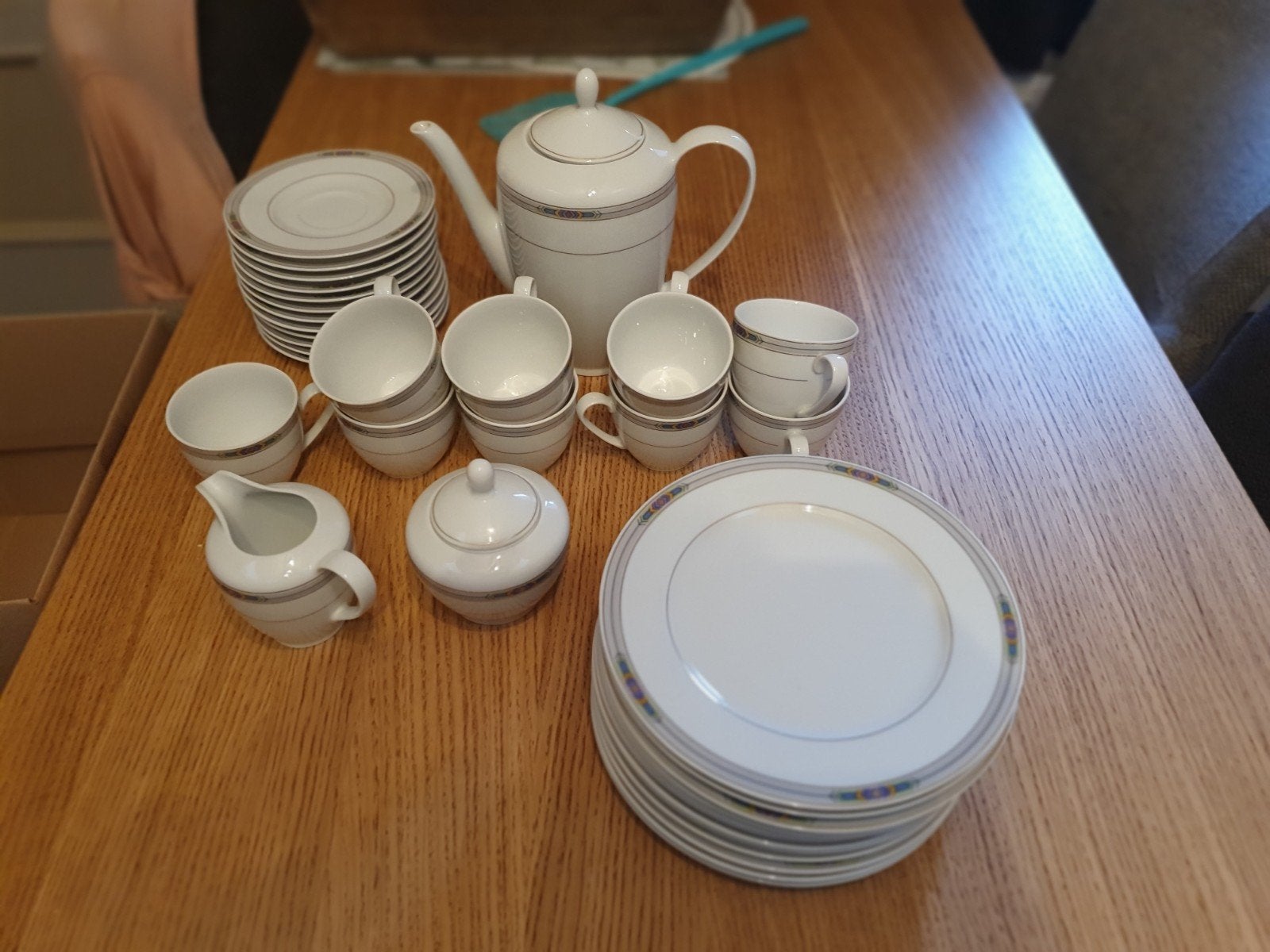 Vintage Mitterteich Bavaria servies jaren 70, Ophalen