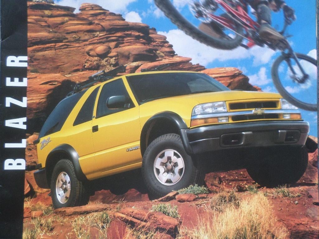 Brochure du Chevy Blazer 2003 pour les États-Unis, Enlèvement ou Envoi