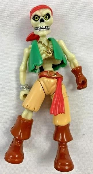 Disney Peter Pan Piraat Skelet Figuur Famosa 2004, Verzamelen, Poppetjes en Figuurtjes, Verzenden, Zo goed als nieuw