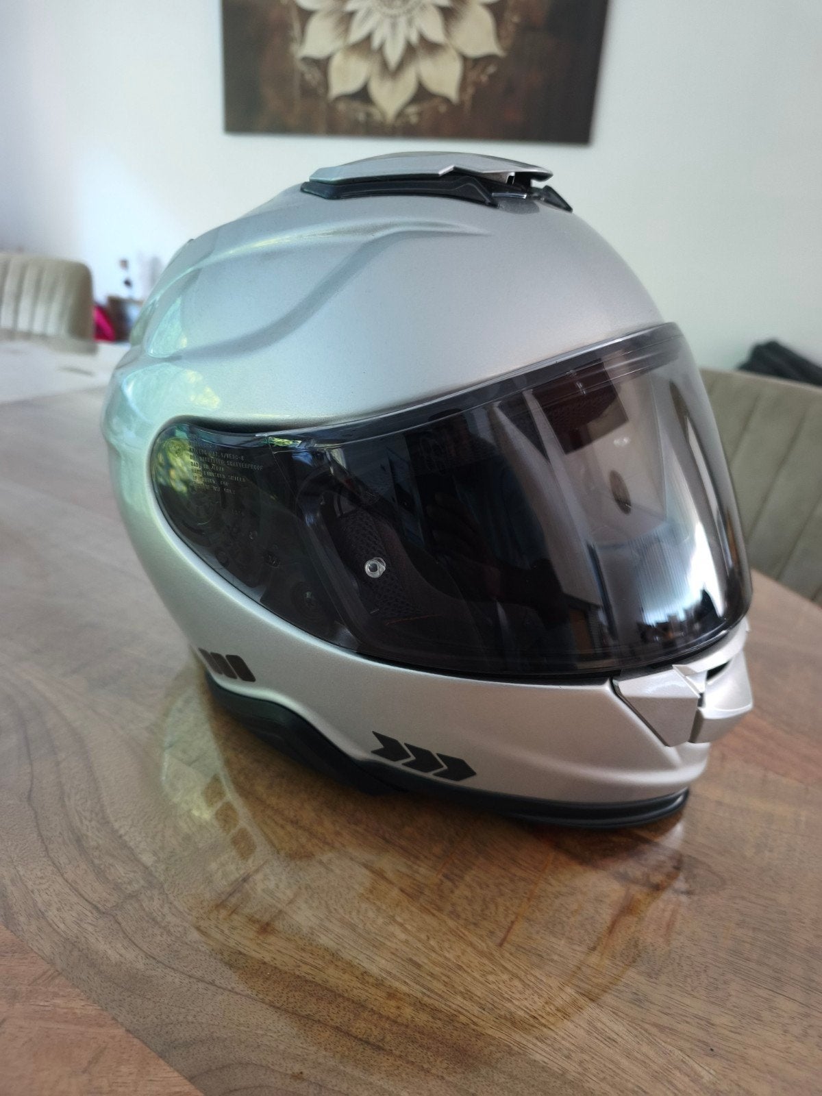 Shoei GT-Air II Taille M – Excellent état, M, Seconde main, Enlèvement ou Envoi, Casque intégral