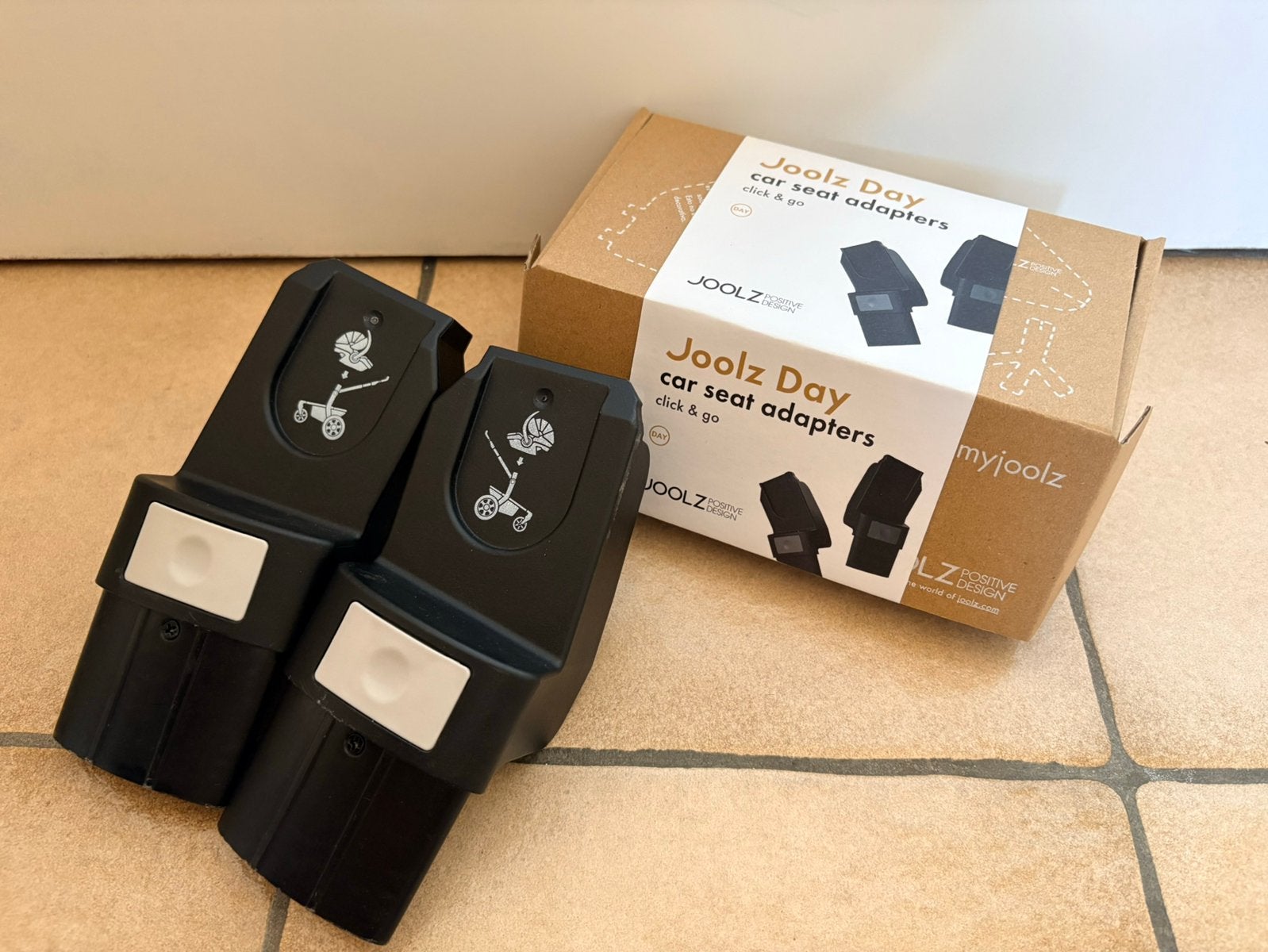 Joolz Day car seat adapters, Enlèvement, Comme neuf, Poussette