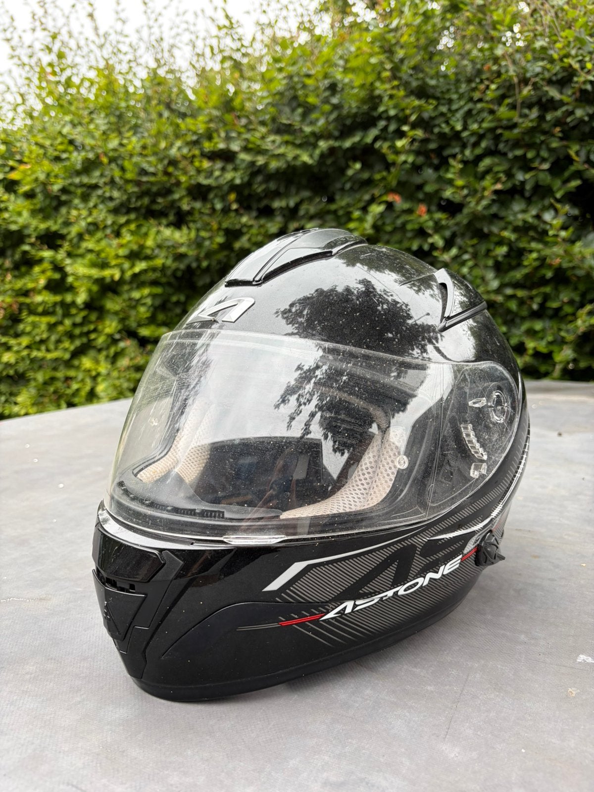 Astone GTB 600 full-face zwart maat L, Ophalen, L