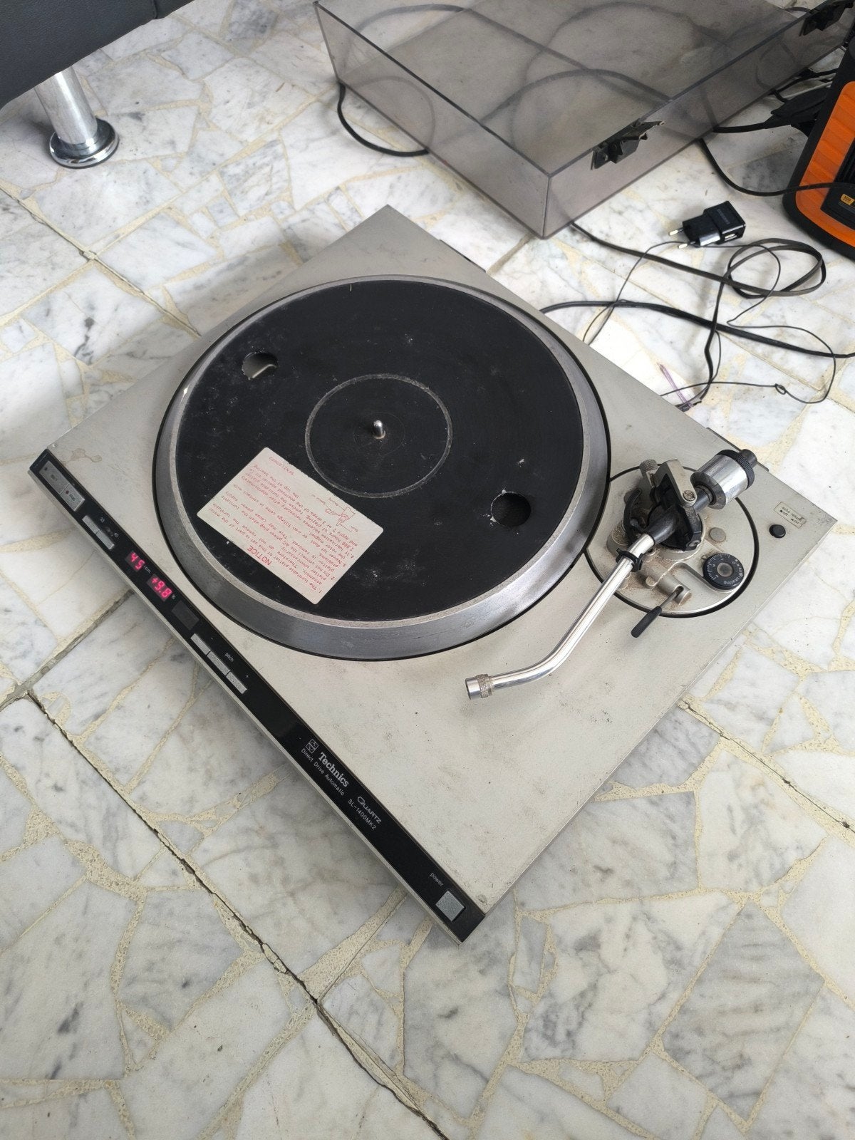 Platenspeler voorloper van de 1200, Audio, Tv en Foto, Ophalen, Gebruikt, Pitch-regelaar, Platenspeler