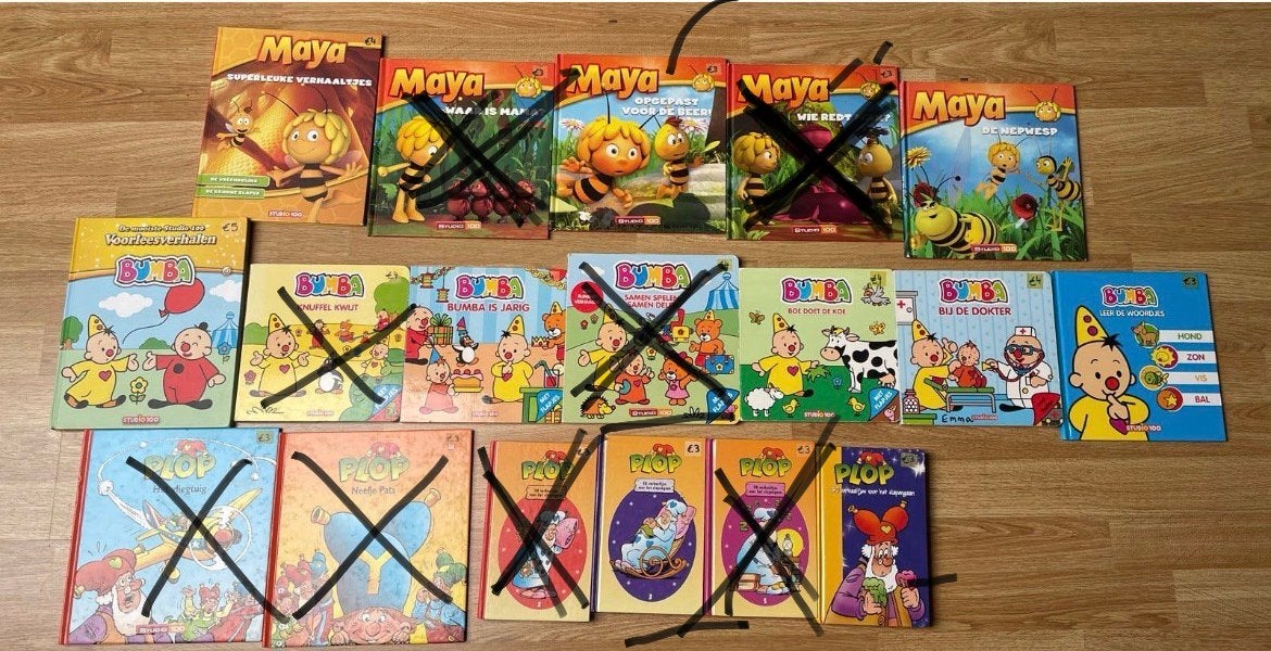 Peuter/ kleuterboekjes Maya, Bumba, Plop 3-4€ per stuk, Boeken, Ophalen of Verzenden