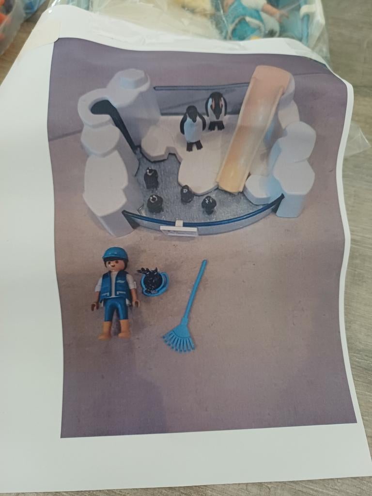 Playmobil pinguins, Kinderen en Baby's, Ophalen, Gebruikt, Los Playmobil