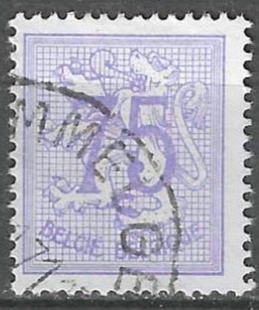 Belgique 1966 - Yvert/OBP 1369 - Lion héraldique (ST), Timbres & Monnaies, Timbres | Europe | Belgique, Envoi, Affranchi, Oblitéré
