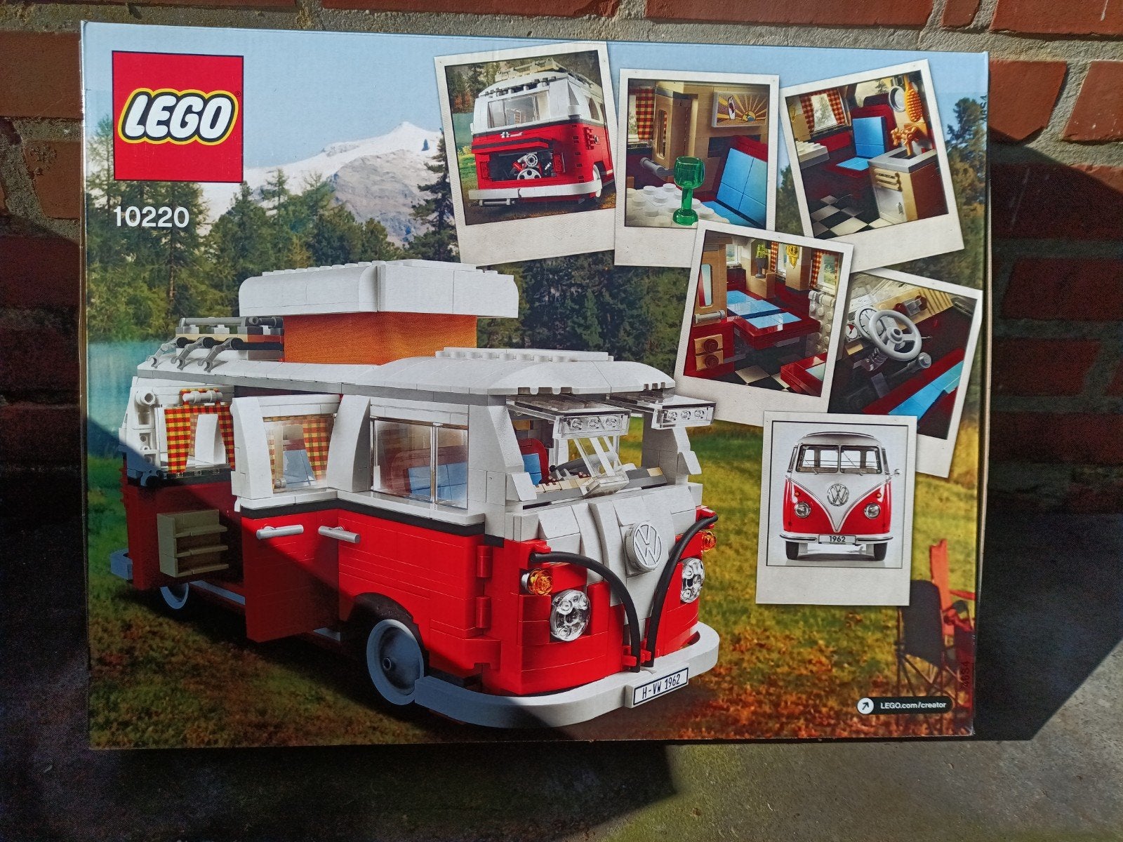 Lego 10220 VW T1 camper, Kinderen en Baby's, Ophalen, Lego, Nieuw, Compleet