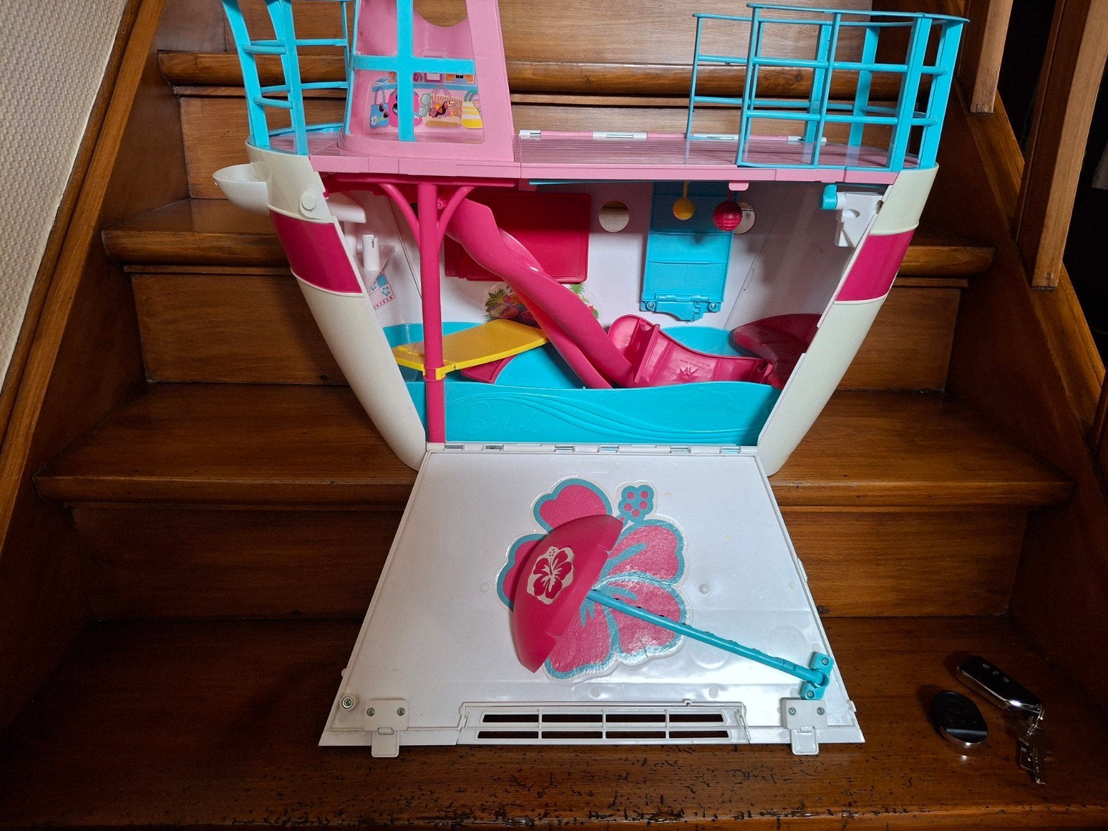 Bateau BARBIE, Enlèvement, Comme neuf, Accessoires