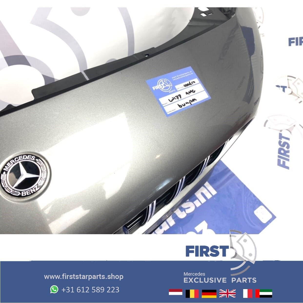 W177 AMG LINE VOORBUMPER A KLASSE 2022 35 BERG GRIJS 787 COM, Autos : Pièces & Accessoires, Utilisé, -, Avant, -