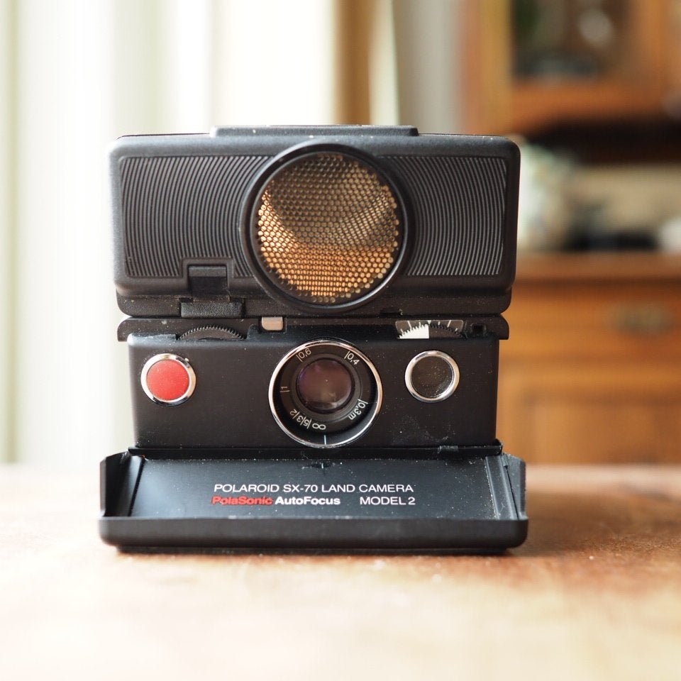 Polaroid SX-70 autofocus, testé, marche, avec film., TV, Hi-fi & Vidéo, Appareils photo analogiques, Polaroid, Polaroid, Enlèvement ou Envoi
