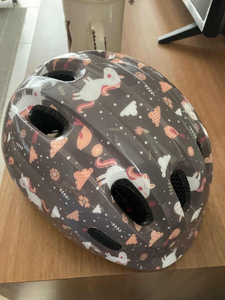 Kinderhelm Abus, Ophalen