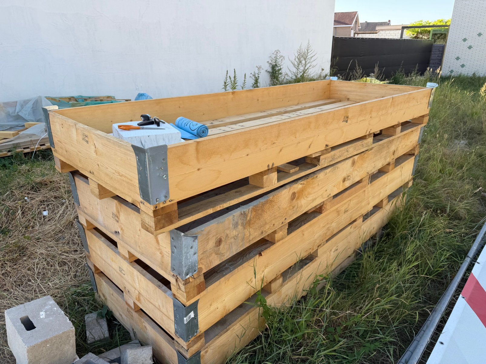 Grandes palettes en bois, Enlèvement, Comme neuf