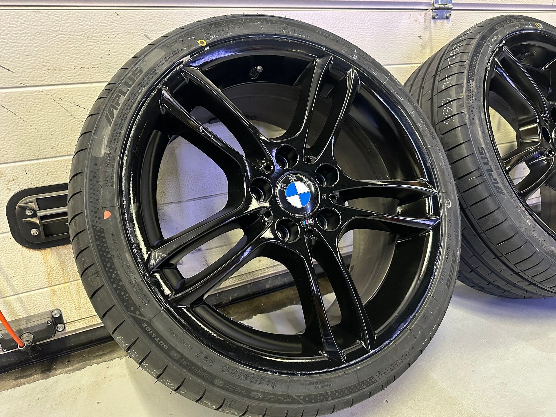 18inch Originele BMW Breedset Velgen Style 261 5x120 F20E46E, Gebruikt, -, -, Banden en Velgen