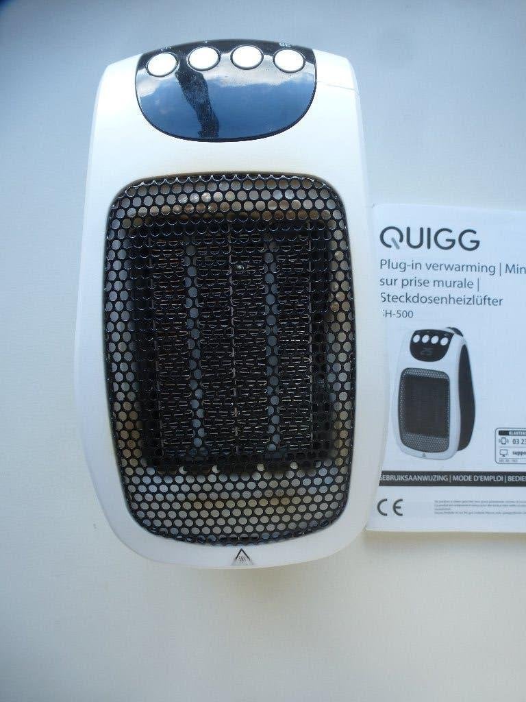 CHAUFFAGE ENFICHABLE QUIGG 500 W, Bricolage & Construction, Moins de 30 cm, Moins de 60 cm, Enlèvement ou Envoi, Comme neuf