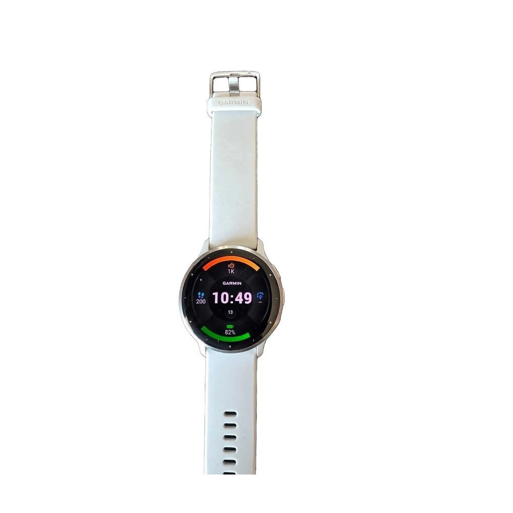 Garmin Venu 3 45mm Silver/Whitestone - zeer nette staat, Wit, Ophalen of Verzenden, Zo goed als nieuw, Waterdicht