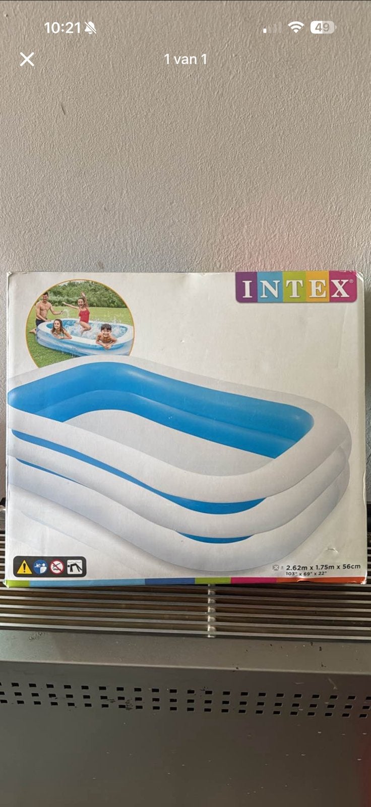 nieuw zwembad, Jardin & Terrasse, Piscines, Neuf, 200 à 400 cm, Piscine gonflable, Moins de 200 cm