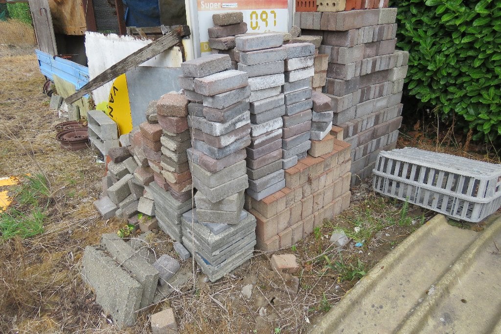 Beton klinkers gratis af te halen, Enlèvement, 5 à 10 m², Briques, Béton