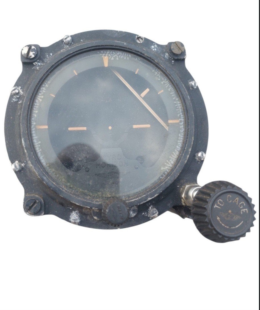 USAAF WO2 P-51 Mustang/B17 Sperry Gyro Horizon Indicator, Ophalen of Verzenden