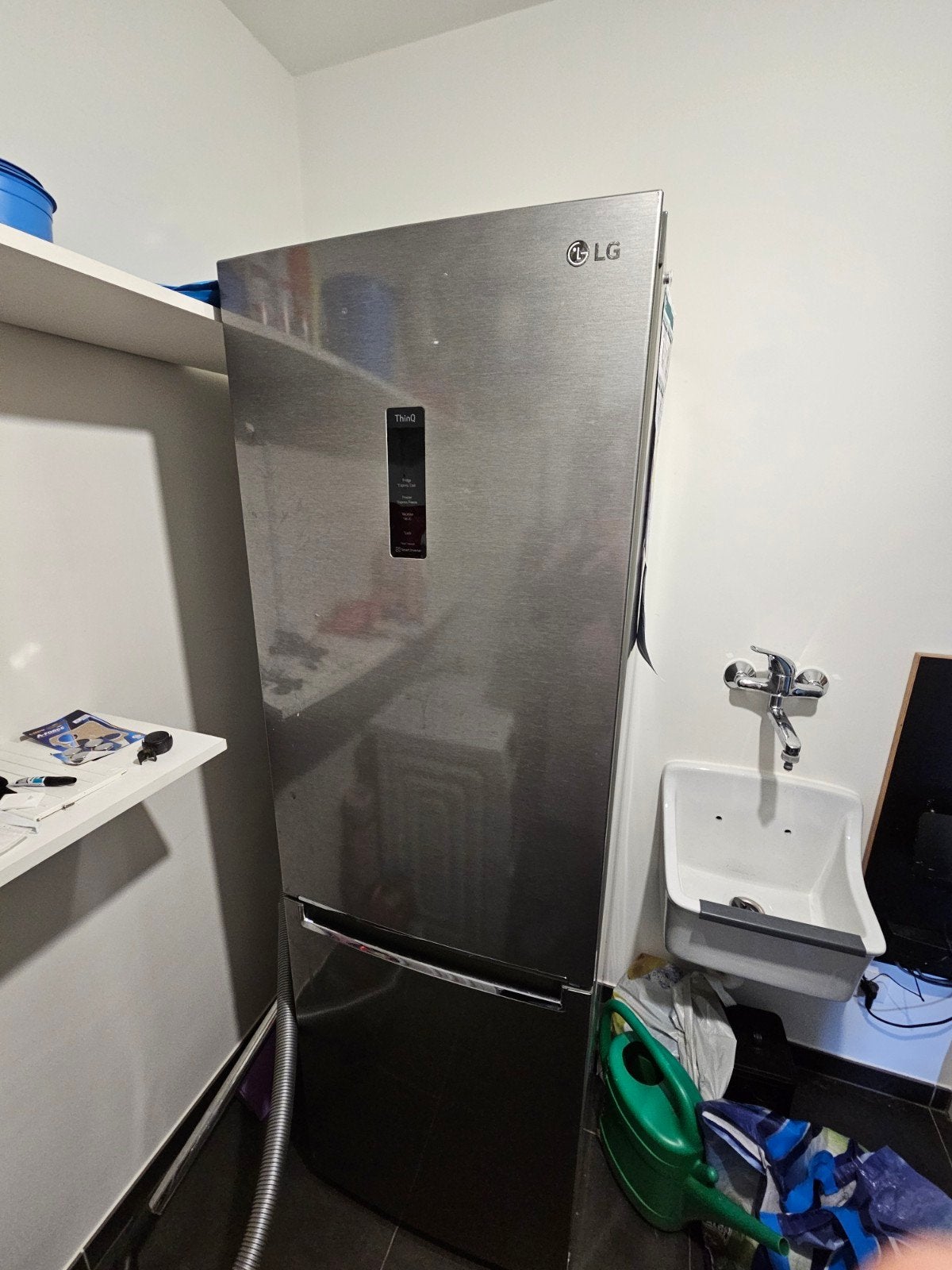 LG wifi koelkast, Elektronische apparatuur, Koelkasten en IJskasten, Ophalen, Gebruikt