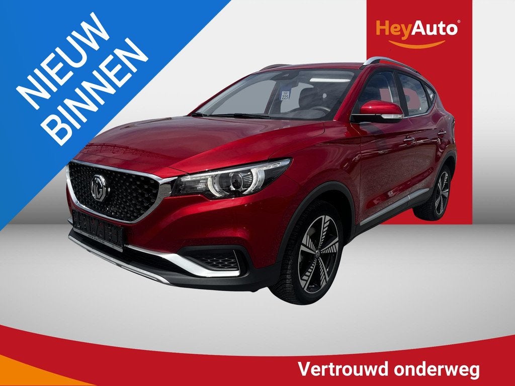 MG ZS EV 44kWh Luxury, Auto's, MG, Gebruikt, Zwart, ZS, 44 kWh