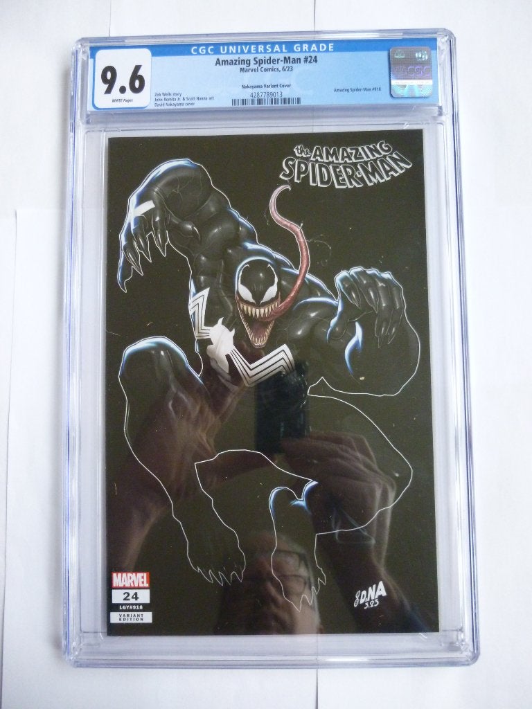 MARVEL ''SPIDERMAN#24"NAKAYAMA COVER CGC GRADED 9.6 UIT 2023, Eén comic, Amerika, Marvel Comics, Nieuw