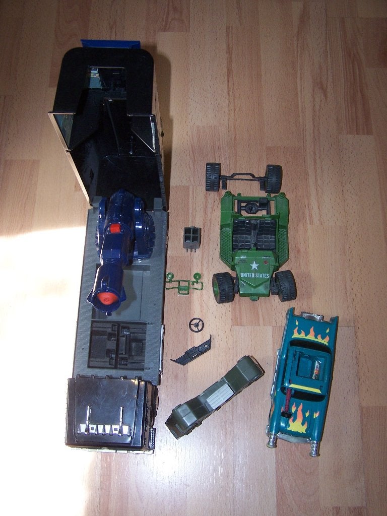 Vintage speelgoeden van MASK en GI JOE., Ophalen, Gebruikt