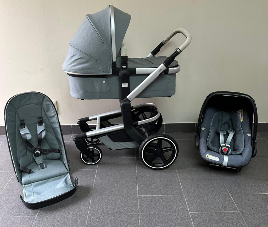 Joolz Day+ Modern Blue 3 in 1 - COMPLEET, Kinderen en Baby's, Kinderwagens en Combinaties, Ophalen, Zo goed als nieuw, Kinderwagen