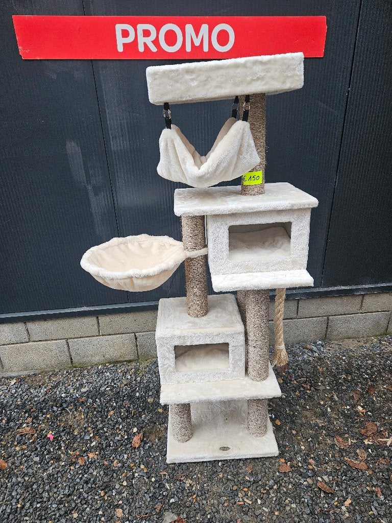 nieuwe Kattenkrabpaal kattenpaal kattenklim beige, Dieren en Toebehoren, Ophalen, Nieuw, Krabpaal