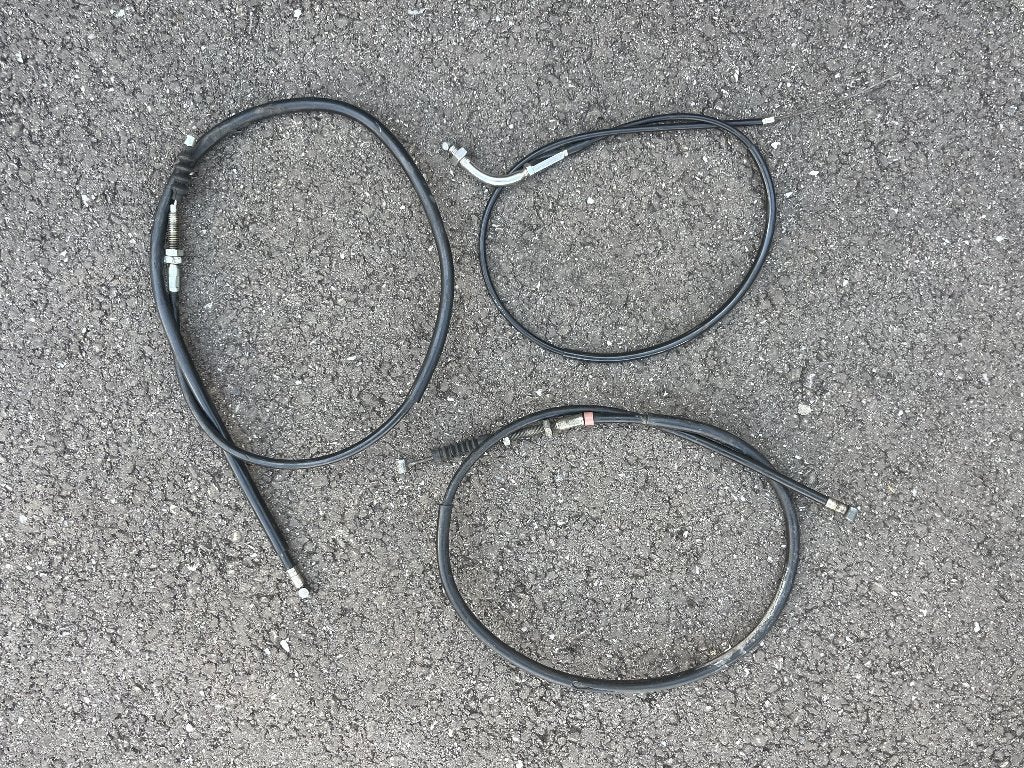Honda CY50 CY80 gaspedaal-, koppelings- en remkabels, Motoren, Ophalen of Verzenden