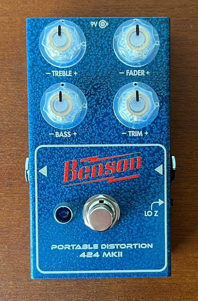 Benson Portable Distortion 424 MkII, Muziek en Instrumenten, Verzenden, Zo goed als nieuw, Distortion, Overdrive of Fuzz
