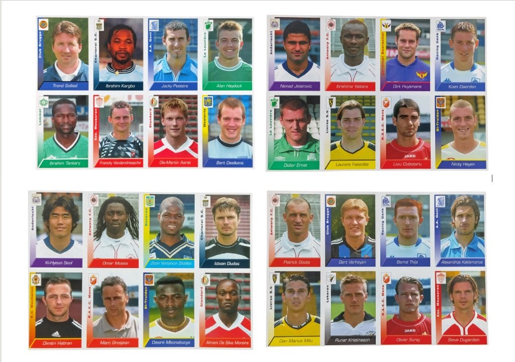 64 images Panini Footmaniac 2003, Enlèvement