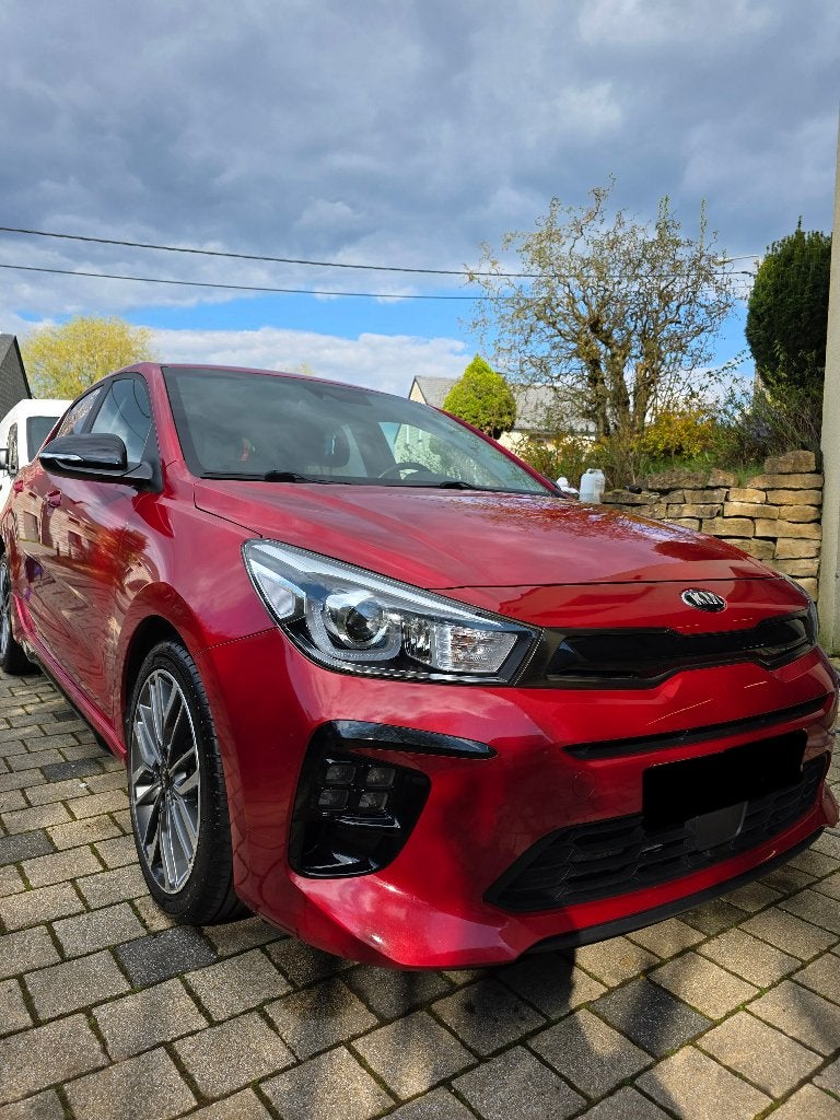 Kia, Auto's, Kia, Particulier, Rio, Benzine, Euro 6, Overige carrosserie, 5 deurs, Handgeschakeld, Rood, Voorwielaandrijving, BTW verrekenbaar