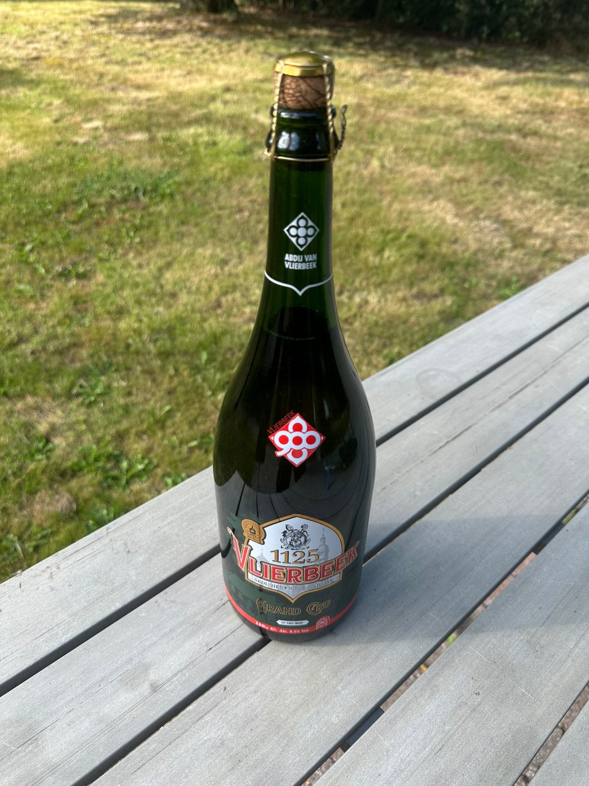 Vlierbeek Grand Cru magnum n*162/900, Verzamelen, Biermerken, Ophalen of Verzenden, Zo goed als nieuw