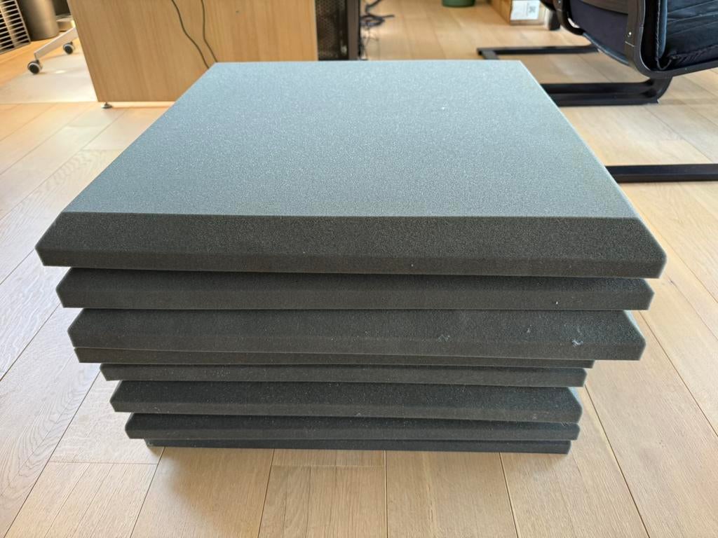 Akoestische panelen voor opnamestudio of muziekkamer, Ophalen, Zo goed als nieuw, Overige materialen, 20 tot 50 mm