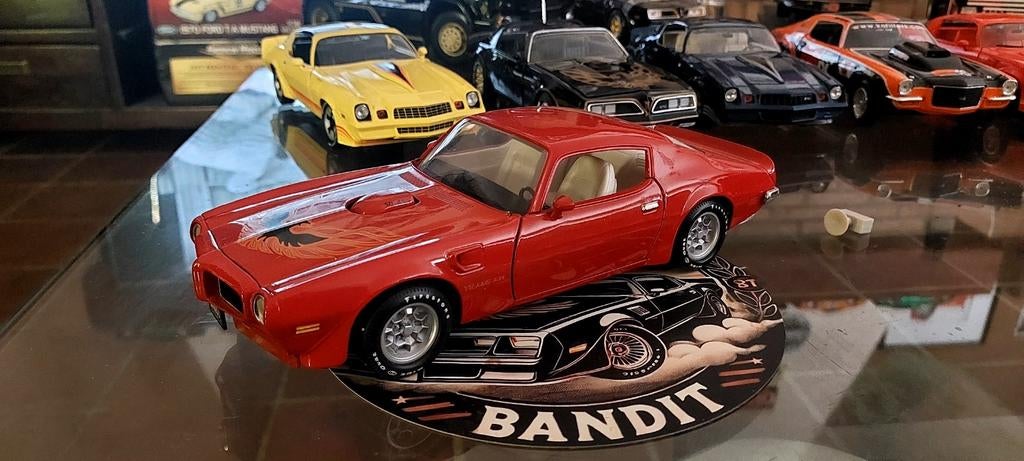 Pontiac firebird trans am ertl mag weg ivm dubbel no box, Hobby & Loisirs créatifs, Voitures miniatures | 1:18, Enlèvement ou Envoi