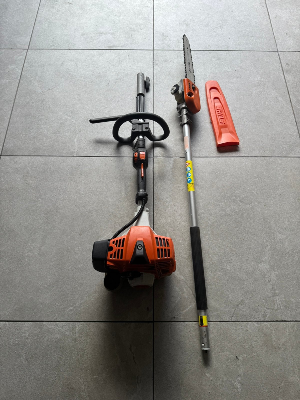Stihl combisystème km 94Rc avec outil tronçonneuse !, Enlèvement, Comme neuf